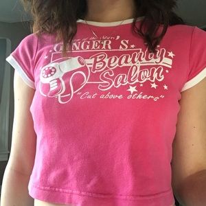 Vintage y2k babydoll tee